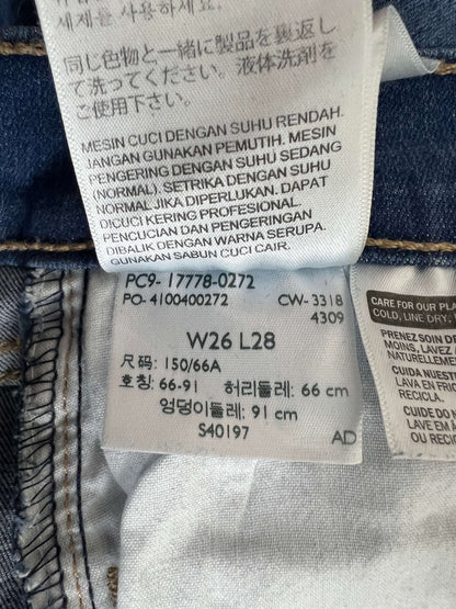Label of the Levis 710 Skinny Jeans