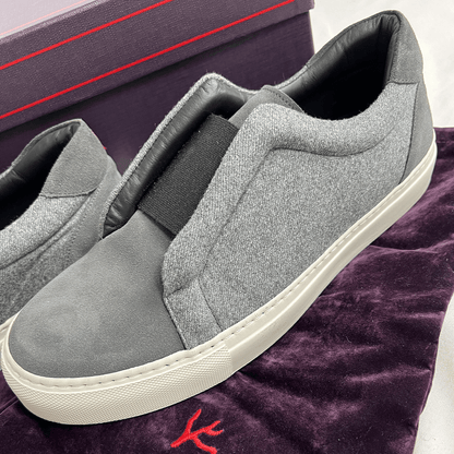 View of the Isaia Men's Slip Sneaker On Single