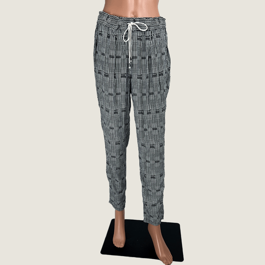 Front view of the Jag Striped Pull On Pants