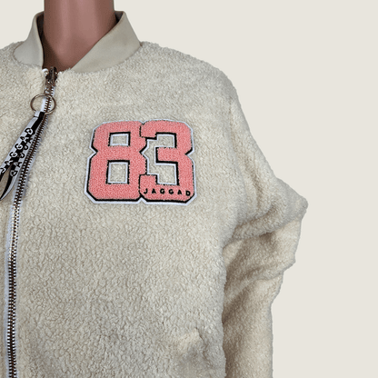 Jaggad Reversible Bomber Fluffy Branding