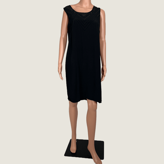 Jeanswest Black Shift Women's Dress Front