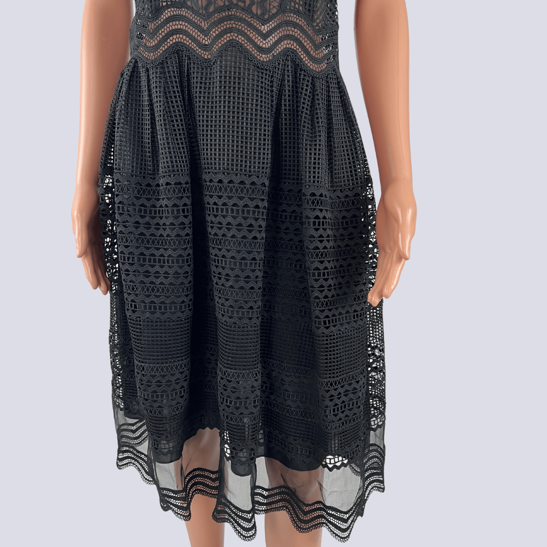 Front skirt detail view of the Jonathan Simkhai Dress