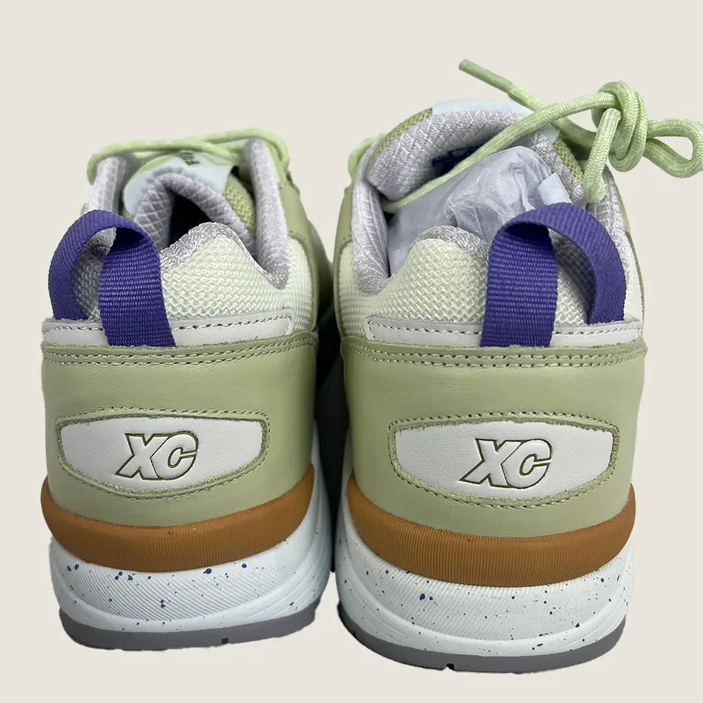 Back View of the Karhu Fusion XC Aloe Wash Unisex Sneaker