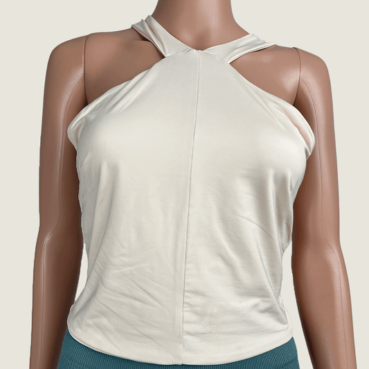 Kookai Sleeveless Crop Top Front