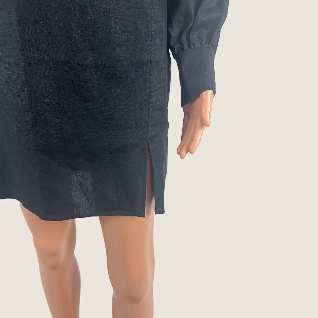 Hem Detail on the Los Angeles Atelier & Other Stories Midi Dress