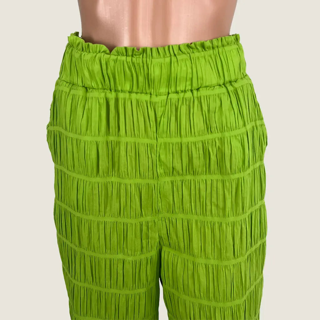 Little Lies Cotton Green Pants