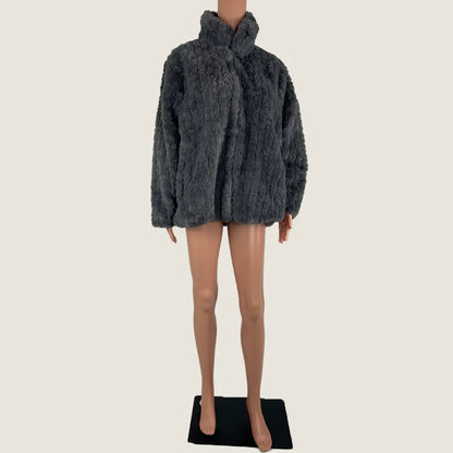 Liz Jordon Faux Fur Short Coat 18