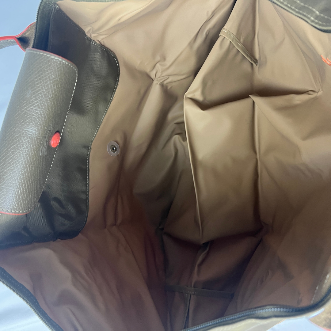 Front view of the Longchamp Bag