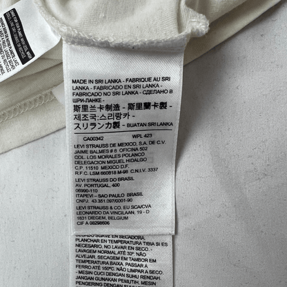 Front view of the Lotto retro polo shirt