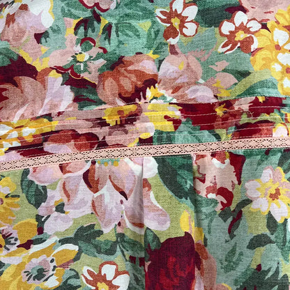 Print Detail of the MOS The Label | Into The Garden Blouse