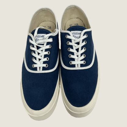 Above view of the Maison Kitsune Canvas Laced Sneaker