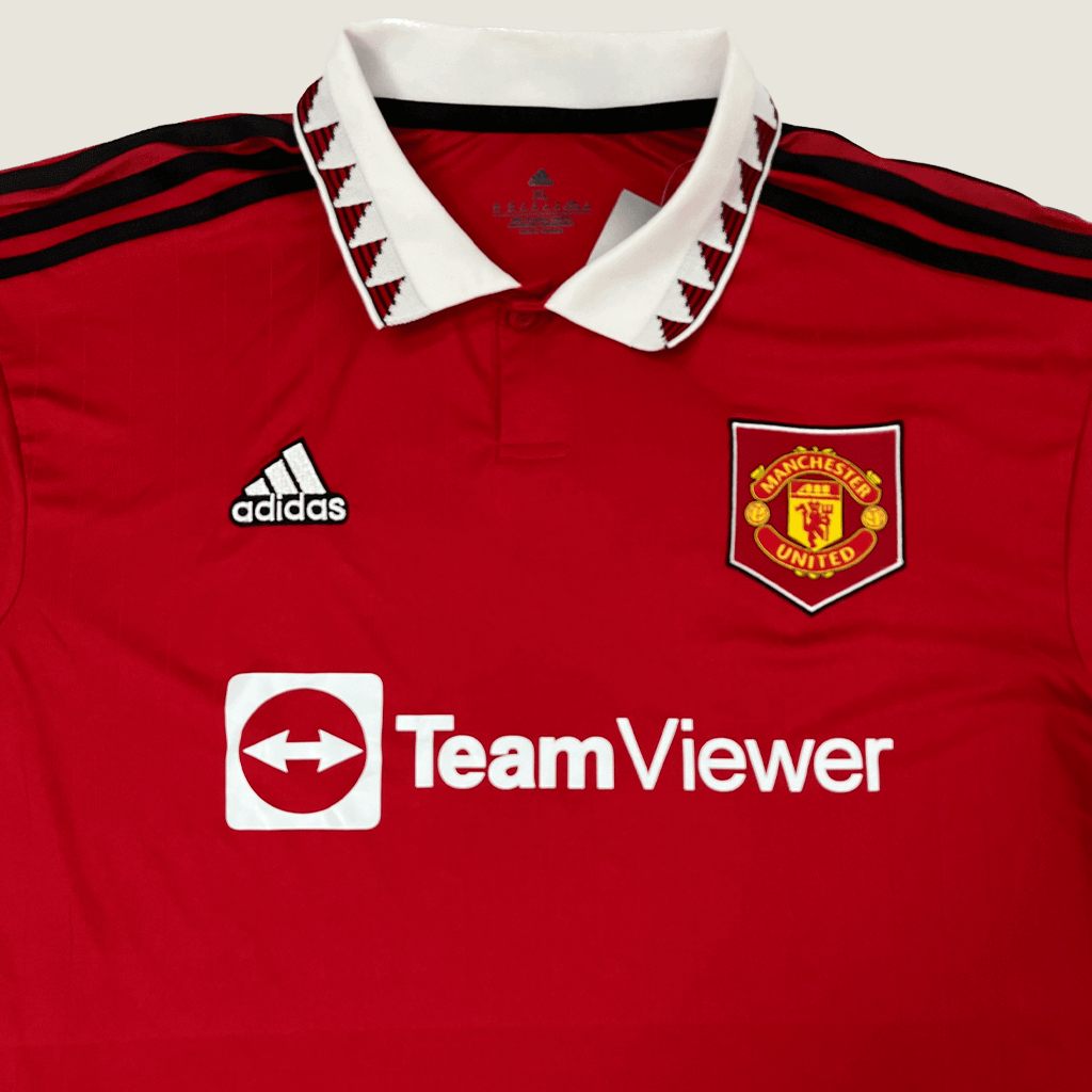 Manchester United Football Jersey - 2022/23 Home Match  Front Detail
