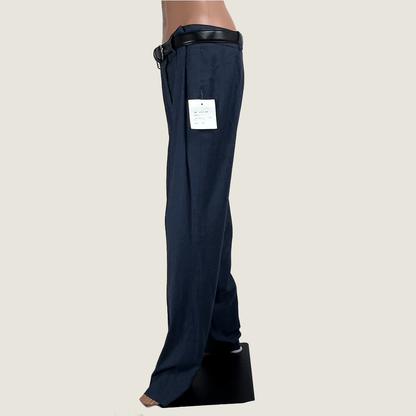 Side view of Marcs Pin Check Pant