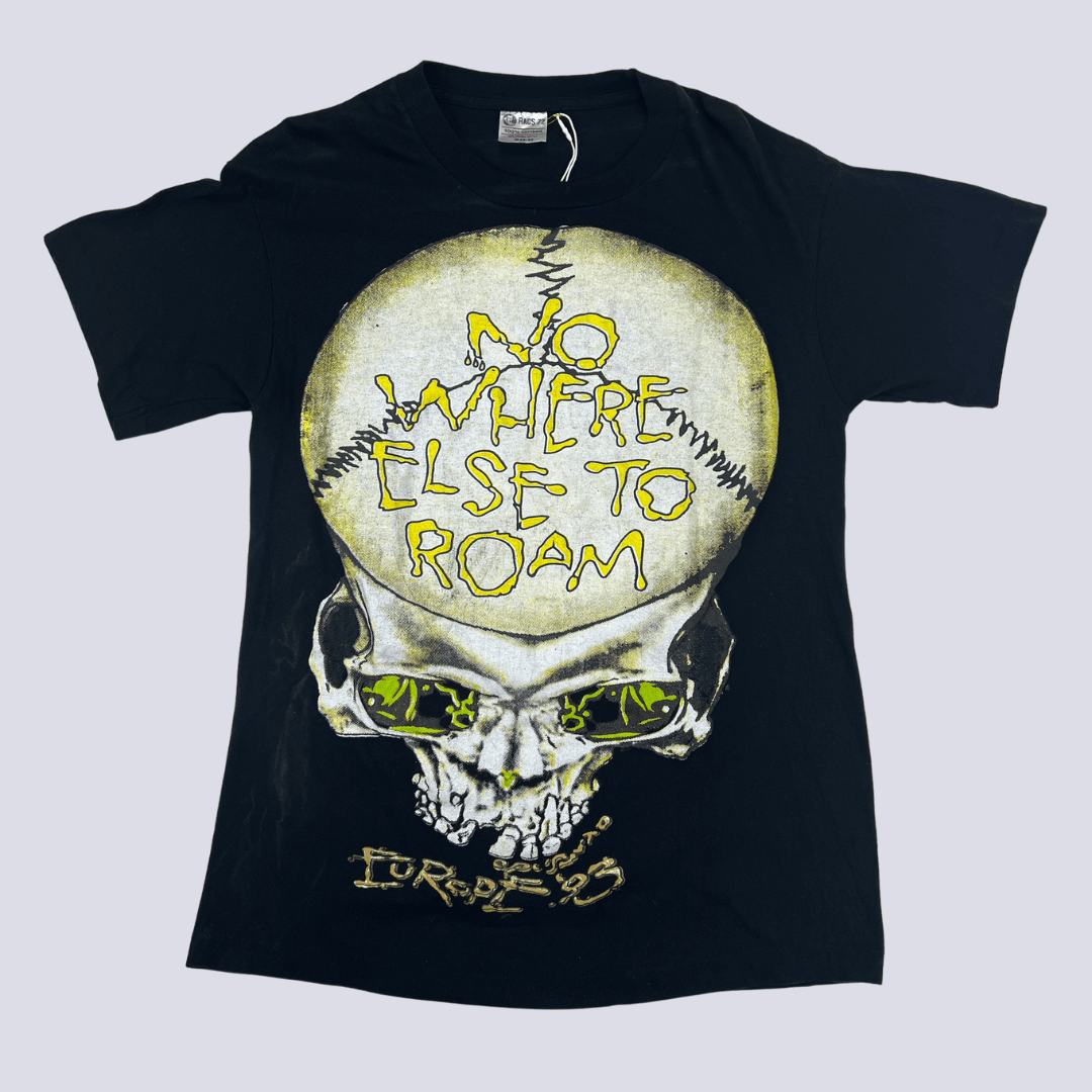 Front view of the Vintage Metallica Nowhere Else To Roam