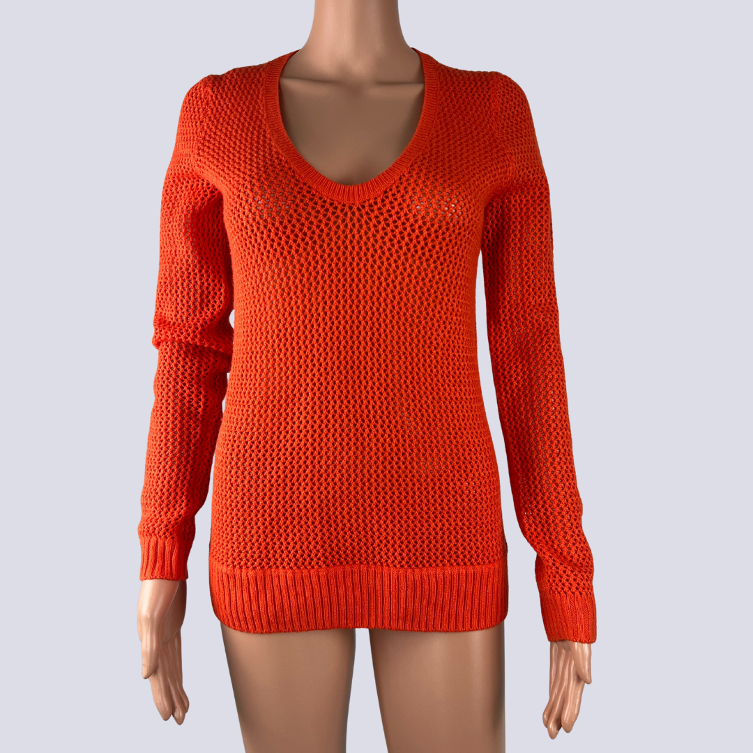Front view of the Mix Knit Jumper