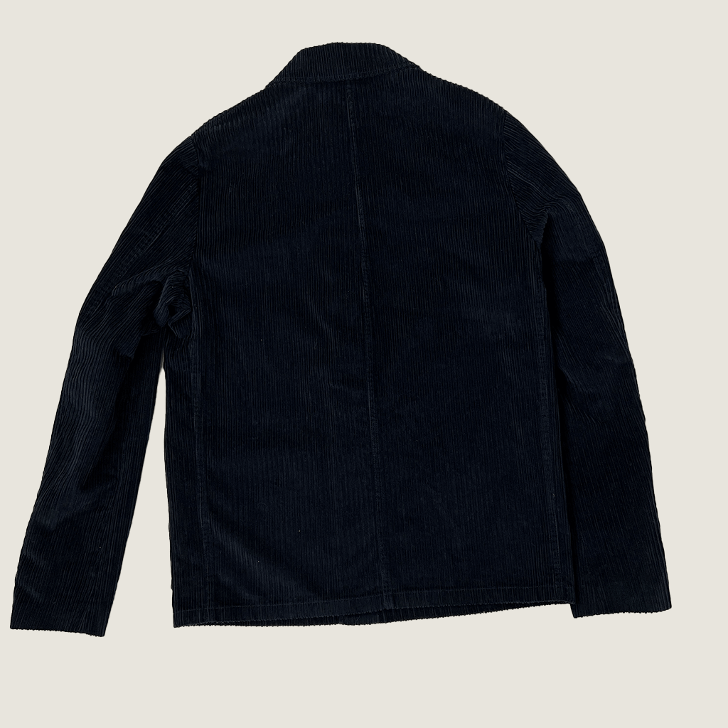 Back view of the Montedoro Corduroy Button Up Jacket