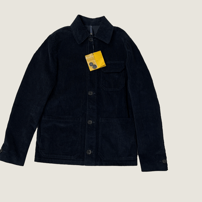 View of the Montedoro Corduroy Button Up Jacket