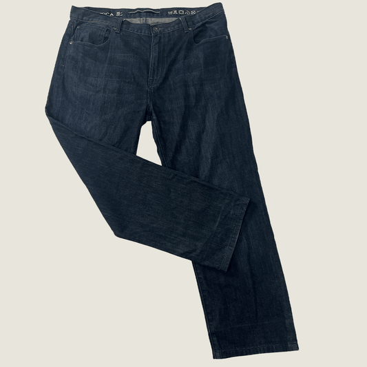 Front view of the men's Nautica denim jeans
