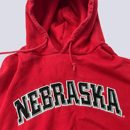 Front view of the Nebraska Red Sports Hoodie