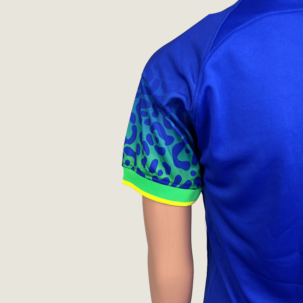 Brazil Women's National Team Nike Away Jersey Shoulder Detail