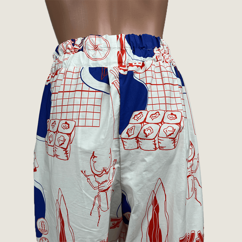 Nushki Nui Ukiyo(e) - Pant Small BAck Detail