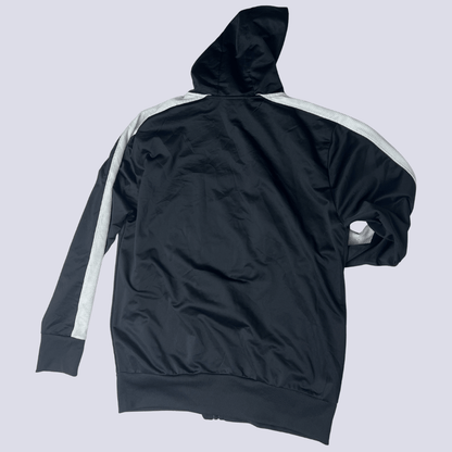 Front view of the Okay men's hoodie