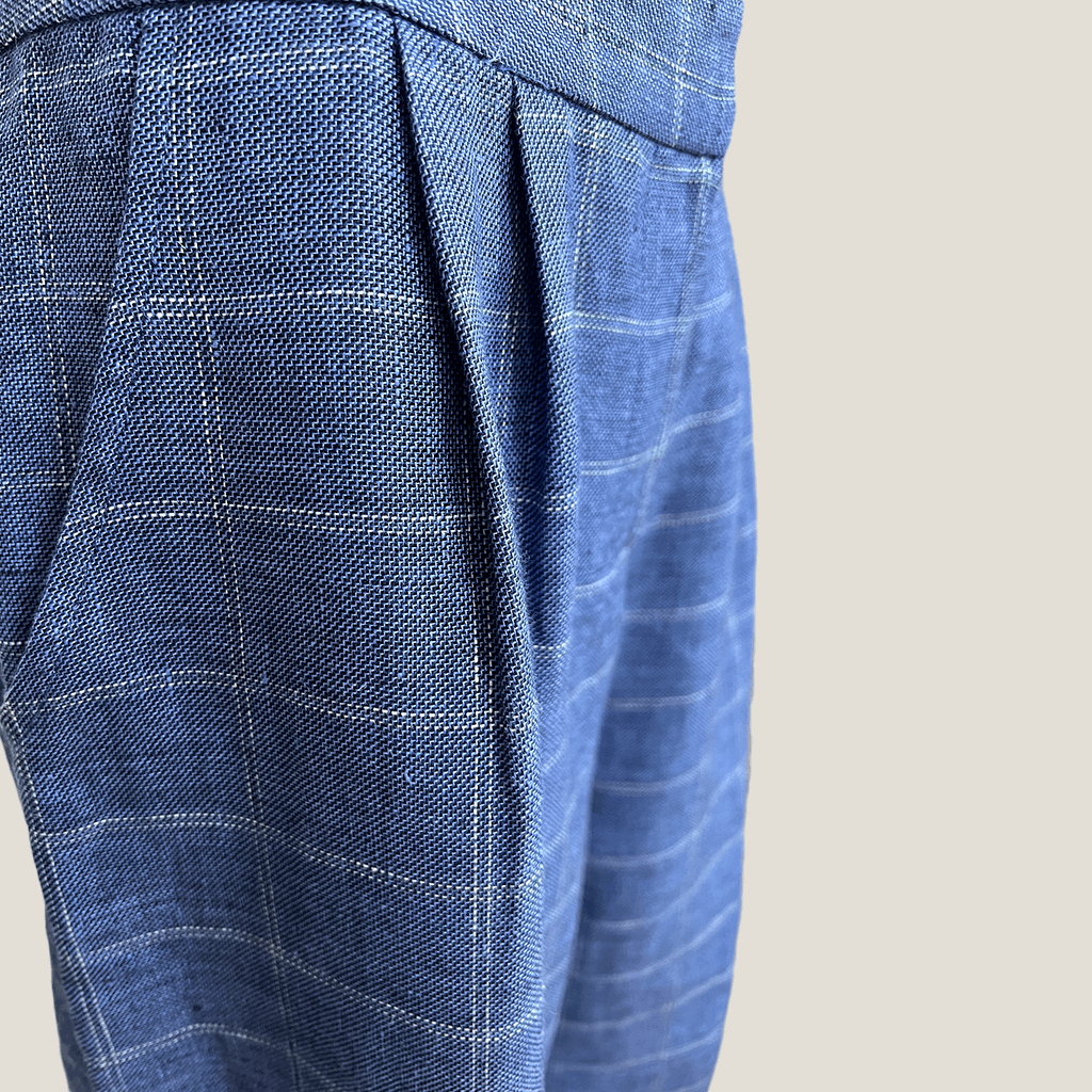 POL Checkered Pant 12 Pocket Detail