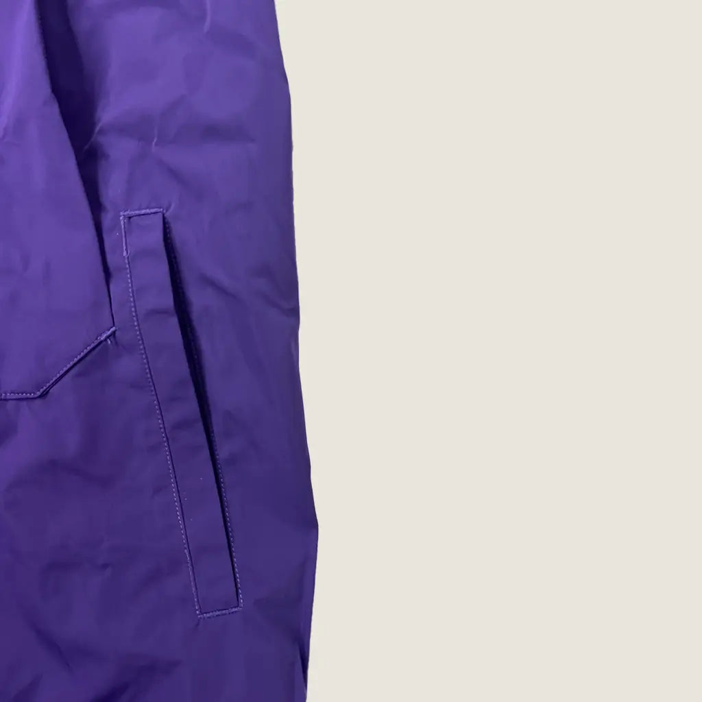 Front detail of the pocket on the PSO Nature Waterproof Outdoor Coat