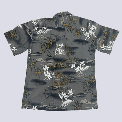 Back view of the Palmwave Hawaiian shirt
