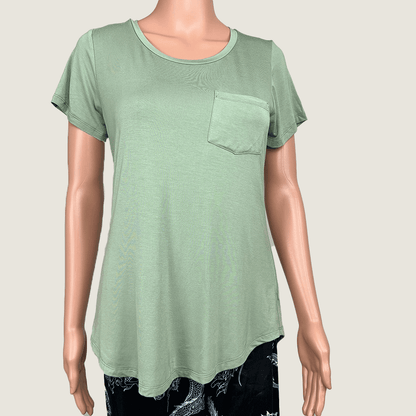 Peachymama Bamboo Nursing T-Shirt Front