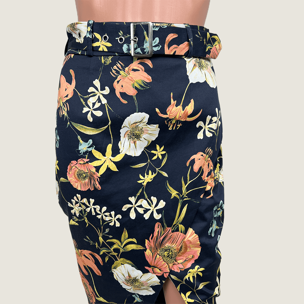 Portmans Floral Pencil Maxi Skirt Front Detail