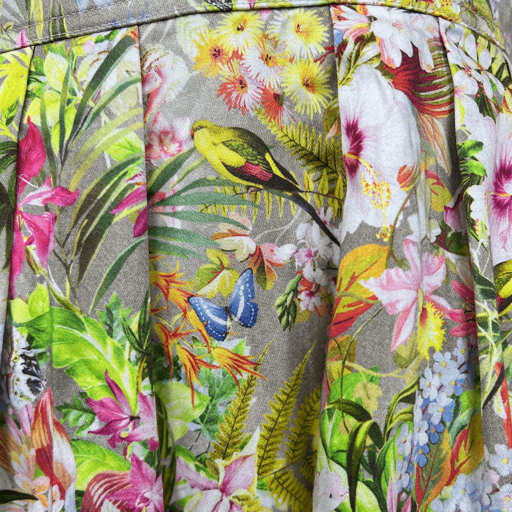 Portman Signature Floral A-Line Fitted Dress Fabric Detail 2