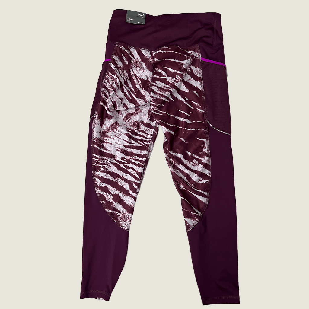 Women's Puma Run 5K Graphic Leggings Back