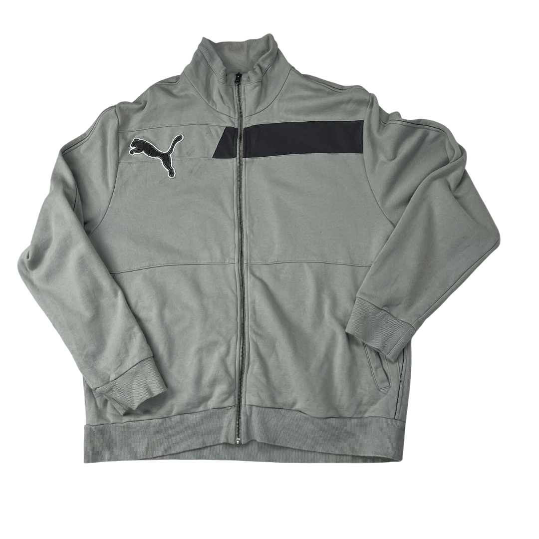 Front view of the Puma two tone hoodie