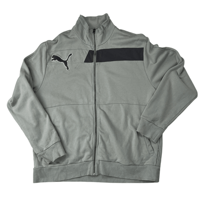 Front view of the Puma two tone hoodie