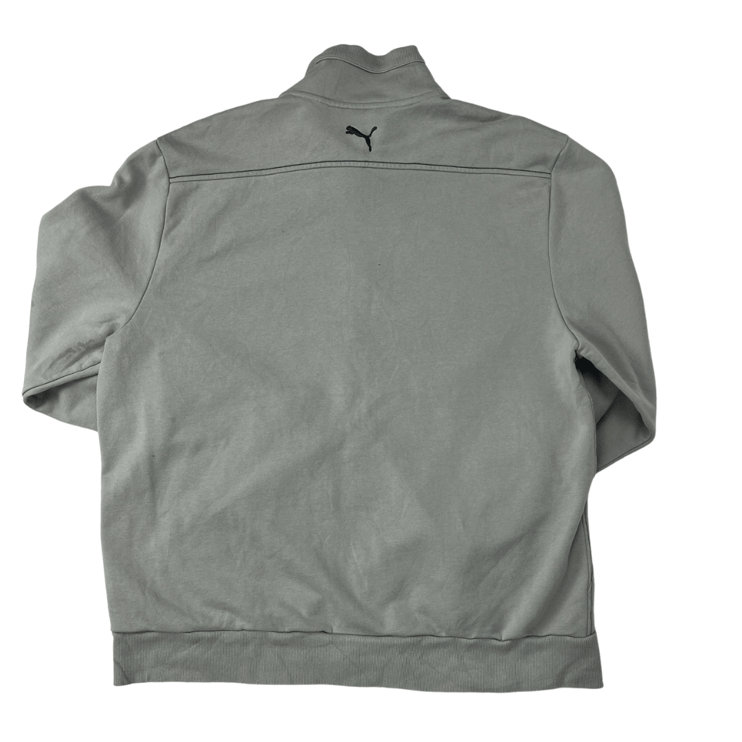 Back view of the Puma two tone hoodie
