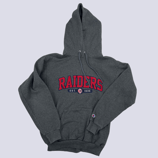 Front view of the Raiders hoodie