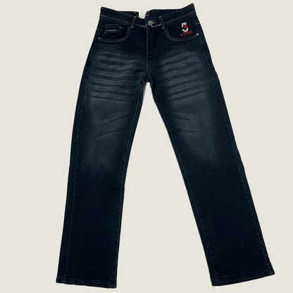 Ralph Lauren Mens Jeans Front With Logo On Pocket Straight Legs