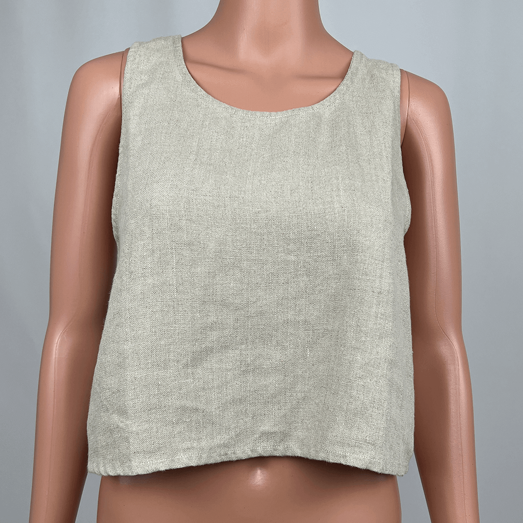 Rebel and Stone Linen Breeze Top Front