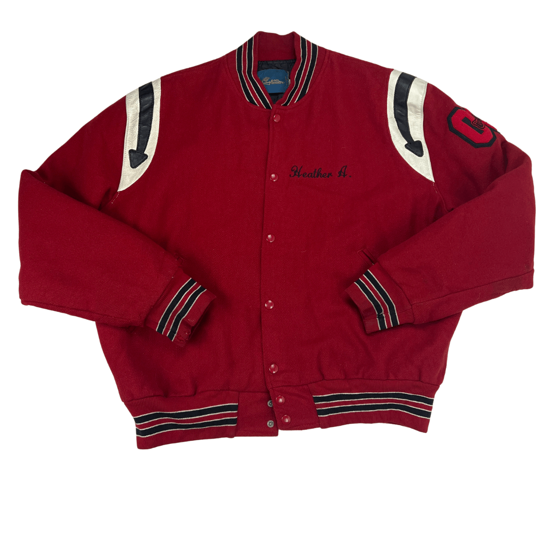 Front view of the Red Lakers Jacket