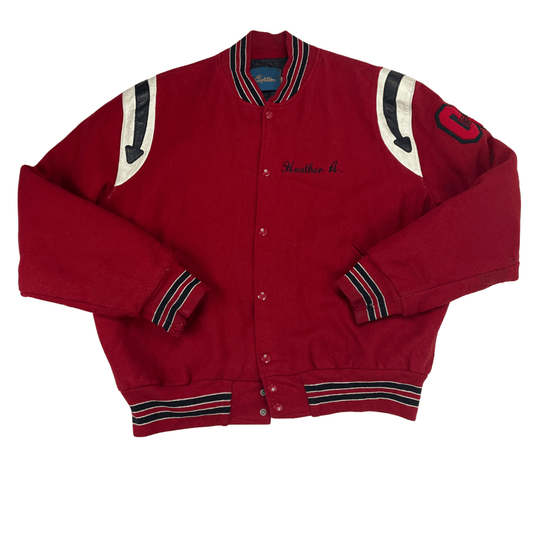 Front view of the Red Lakers Jacket