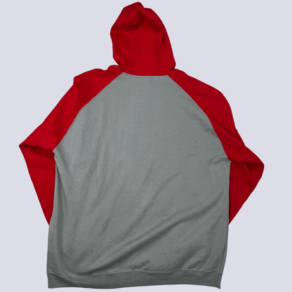 Front view of the Reebok Super Bowl hoodie