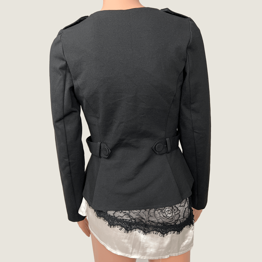 Review Women's Short Fitted Jacket Back