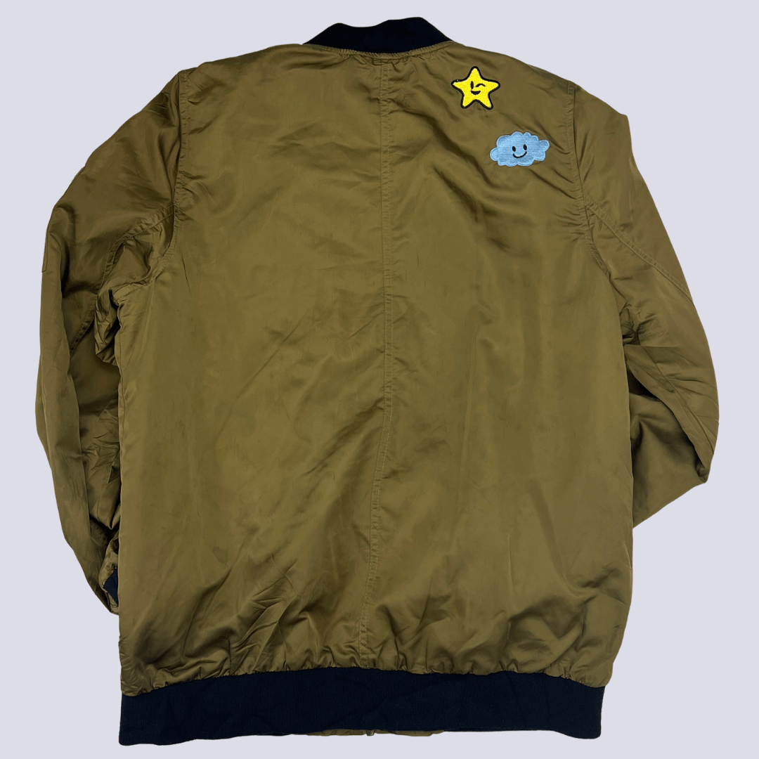 Back view of the Review Khaki Jacket