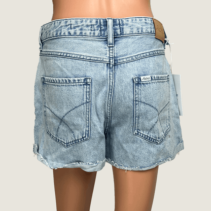 Riders Hi Mom Denim Short Back Detail