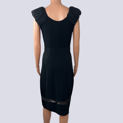 Front view of the Roberto Cavalli Wool Dress