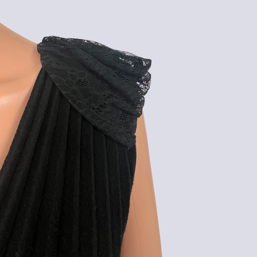 Front view of the Roberto Cavalli Wool Dress