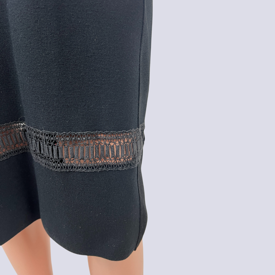 Front view of the Roberto Cavalli Wool Dress