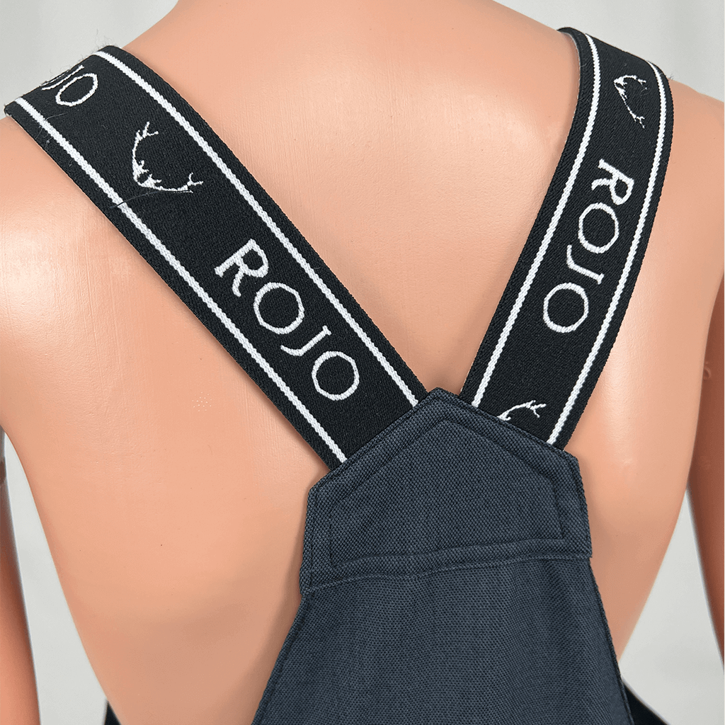 Rojo Ski Bib Back Detail