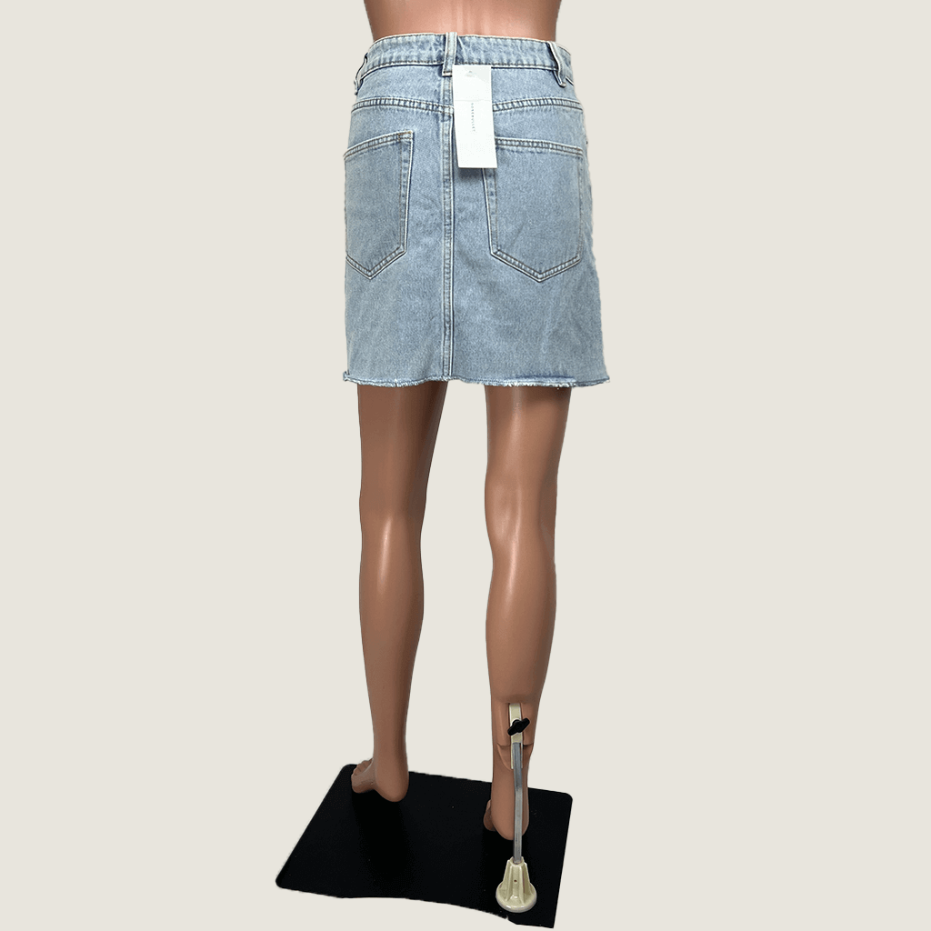 Rosebullet Jennie Denim Mini Skirt Front